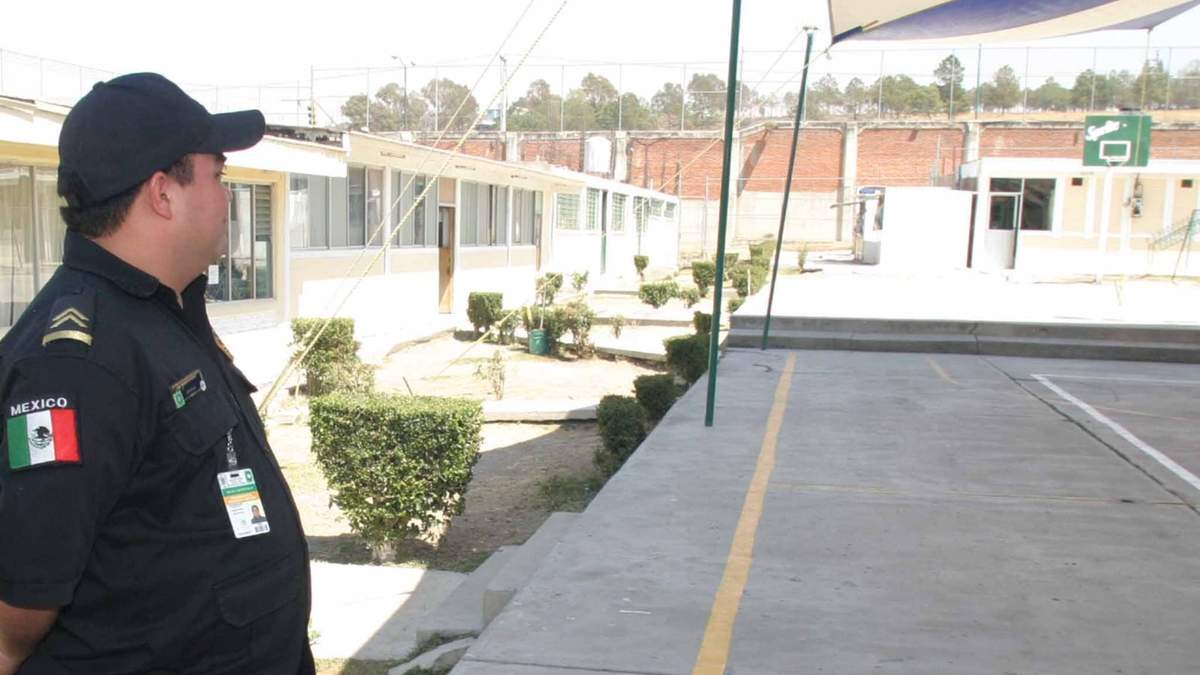 Aspectos del interior del Cereso de San Miguel, en Puebla