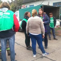 Denuncian que una “patota del SUTECBA” agredió a trabajadores de ATE durante una protesta