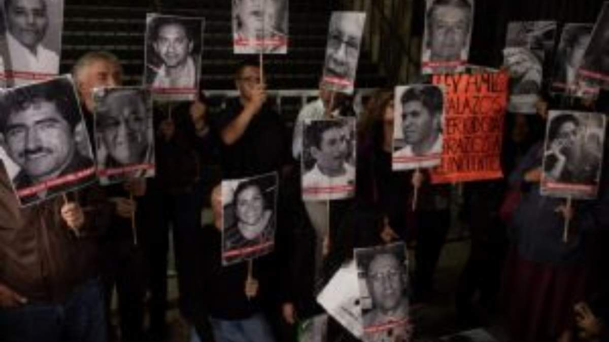 Protesta contra asesinato de periodistas