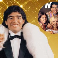 La mayor debilidad de Diego Maradona: sus mejores looks de Versace