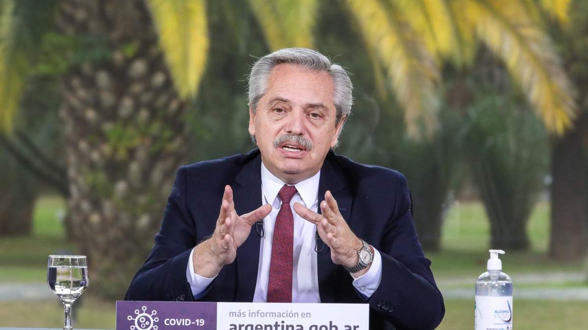 Alberto Fernández, presidente de la Nación. Fuente: (Twitter)