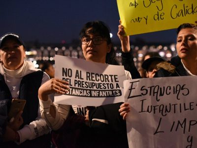 Trabajadoras de estancias infantiles exigen a AMLO revierta recorte por casi 2 mmdp