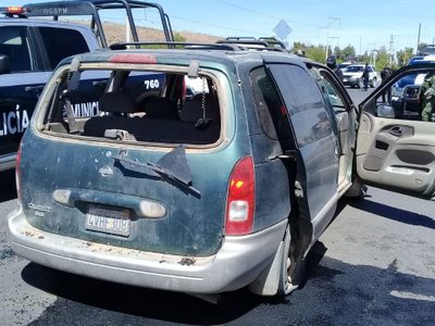 Investigan ataque armado a una camioneta en Fresnillo que dejó tres mujeres muertas