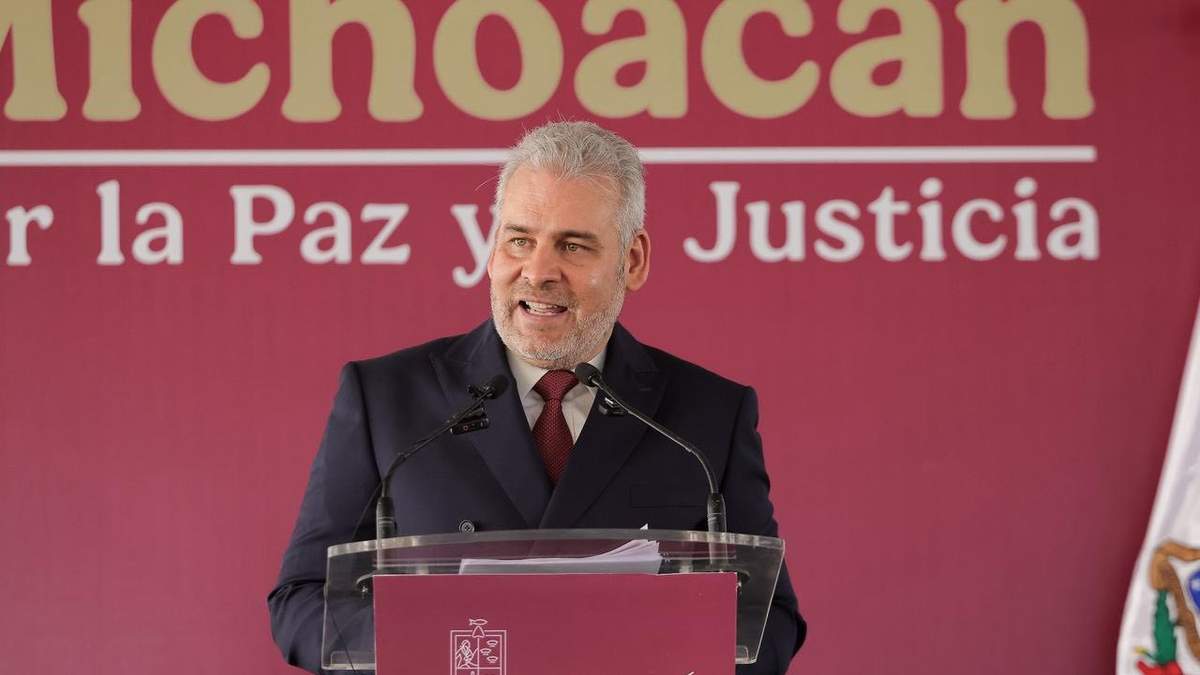 El mandatario michoacano