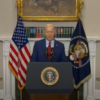 Biden reprocha protestas estudiantiles propalestina en universidades de EU por provocar caos