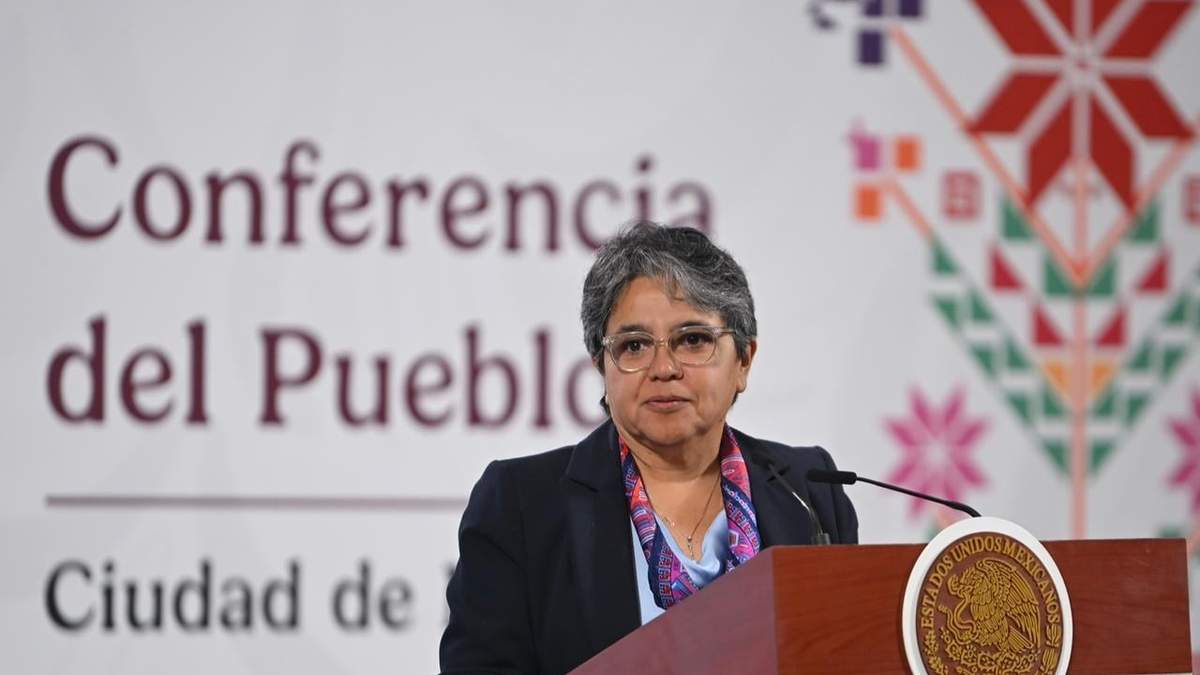 La secretaria Anticorrupción y Buen Gobierno, Raquel Buenrostro, en la conferencia matutina de este viernes 24 de octubre de 2024