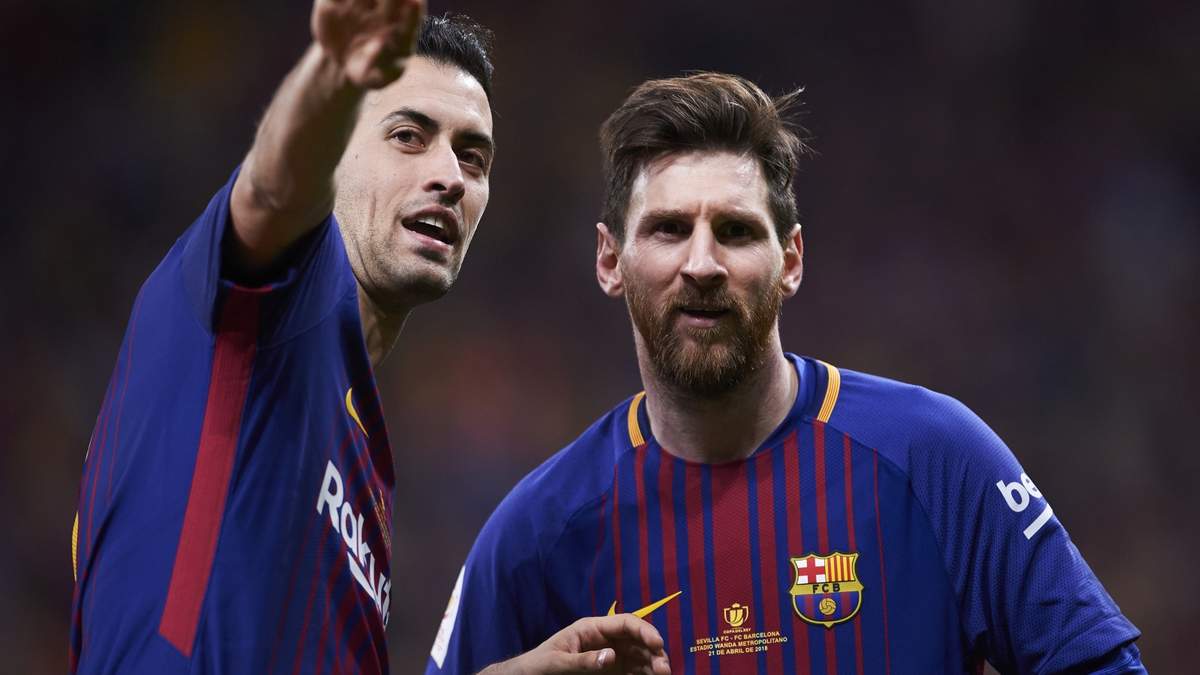 Busquets y Messi. Fuente (Instagram)
