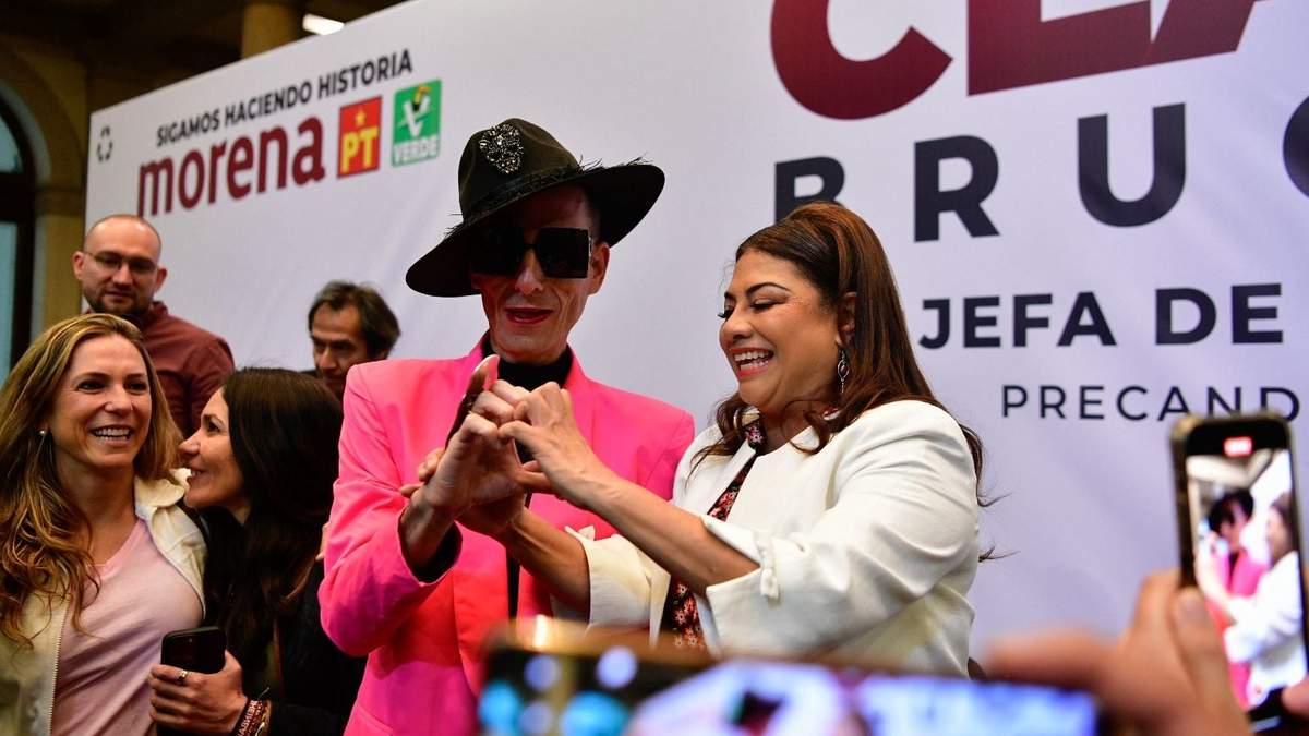 Edy Smol y Clara Brugada