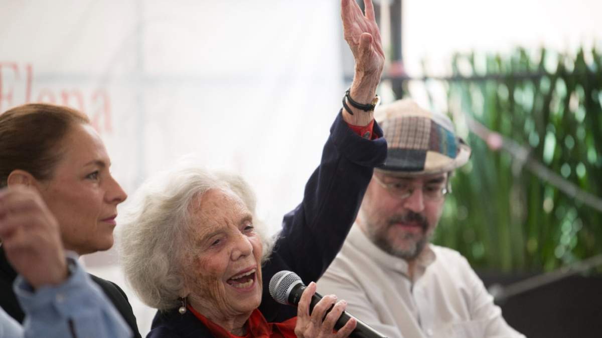 La escritora y Premio Cervantes, Elena Poniatowska