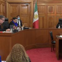 Lenia Batres y Luis María Aguilar tensan sesión en la Corte