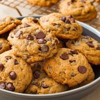 Galletas con chips de chocolate: sabrosas para la merienda