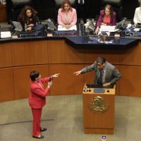 “¡Demuéstreme que yo soy narco!”: Saúl Monreal y Lilly Téllez chocan durante debate del Plan B